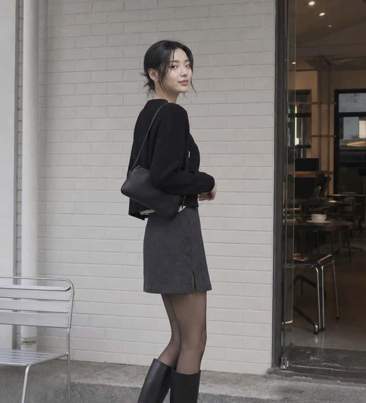 Classic Calf Boots Black 상세