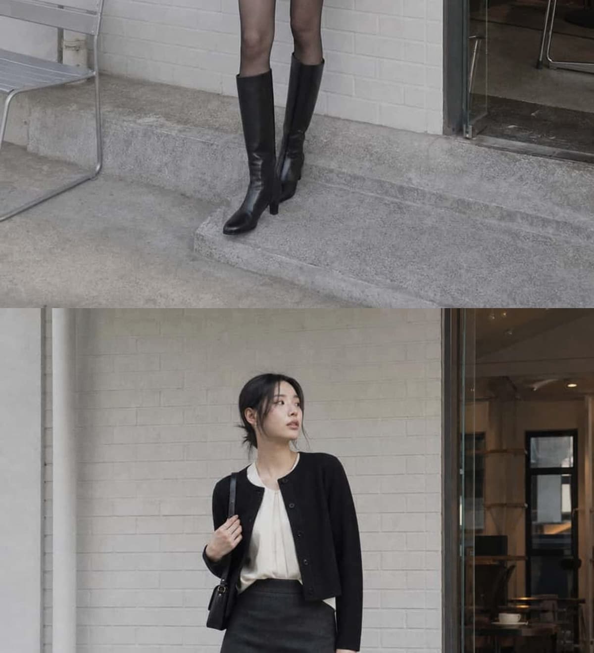 Classic Calf Boots Black 상세