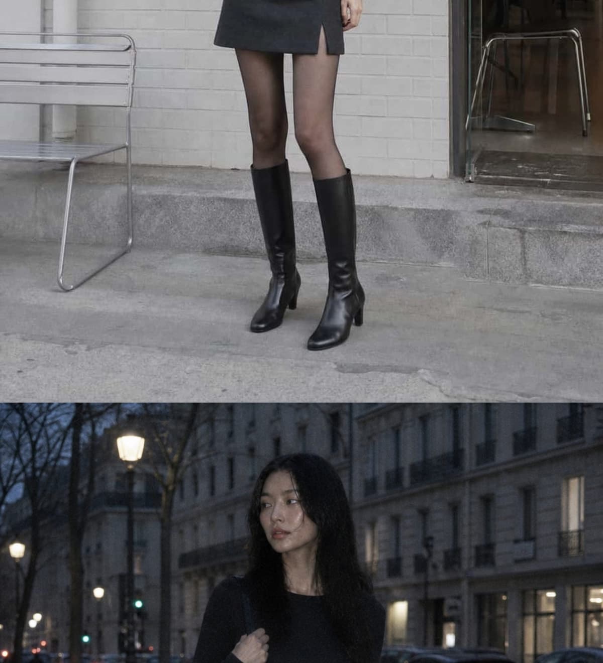 Classic Calf Boots Black 상세
