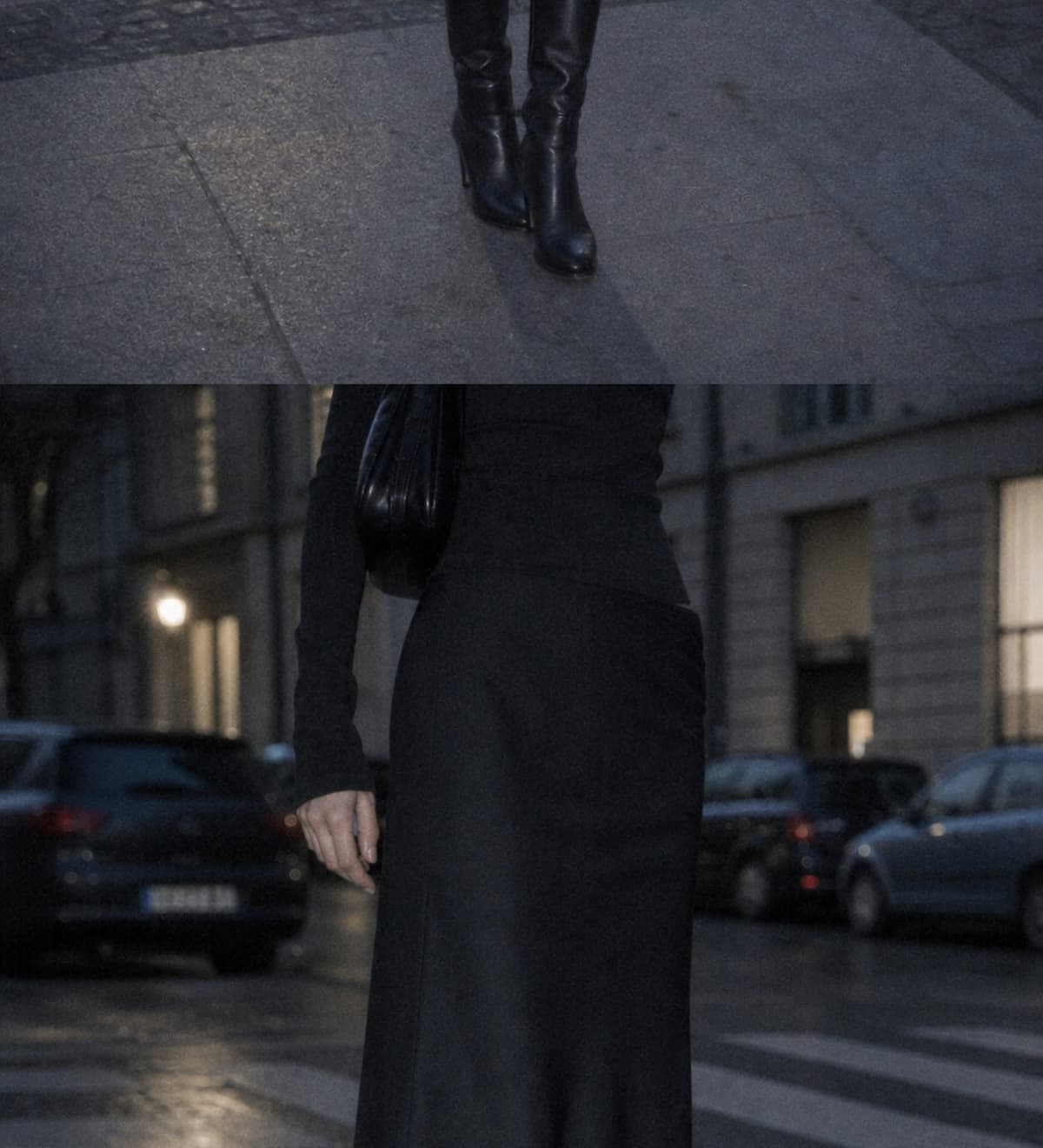 Classic Calf Boots Black 상세