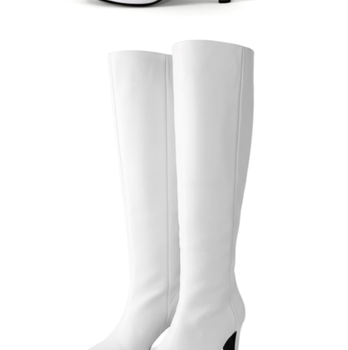 Classic Calf Boots Ivory 상세