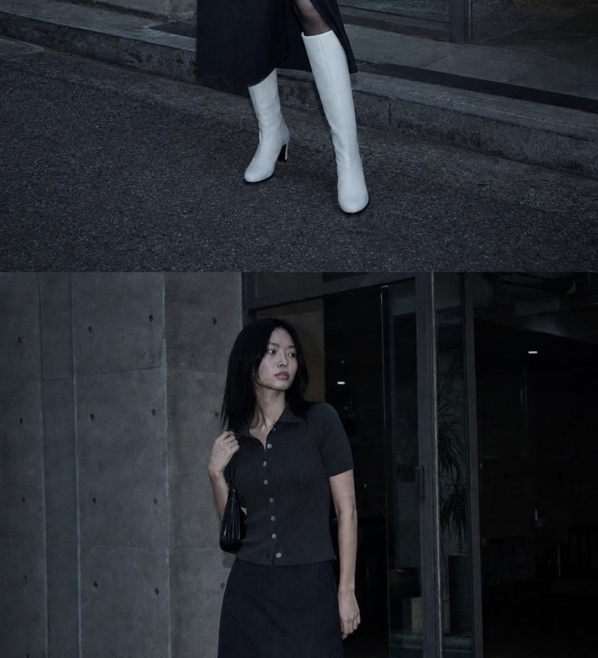 Classic Calf Boots Ivory 상세