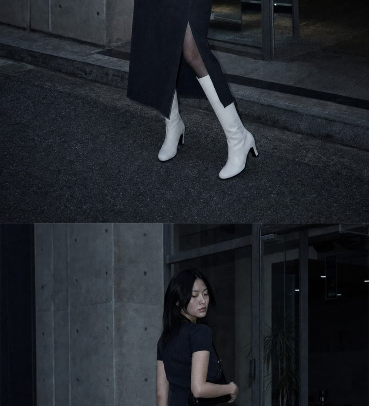 Classic Calf Boots Ivory 상세