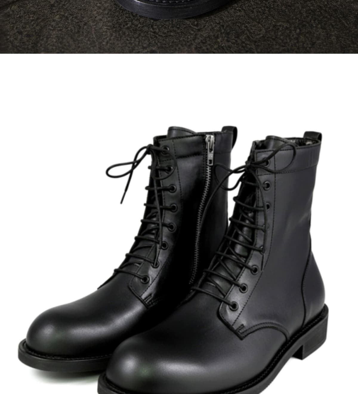 Combat Boots Blacknoir18 상세