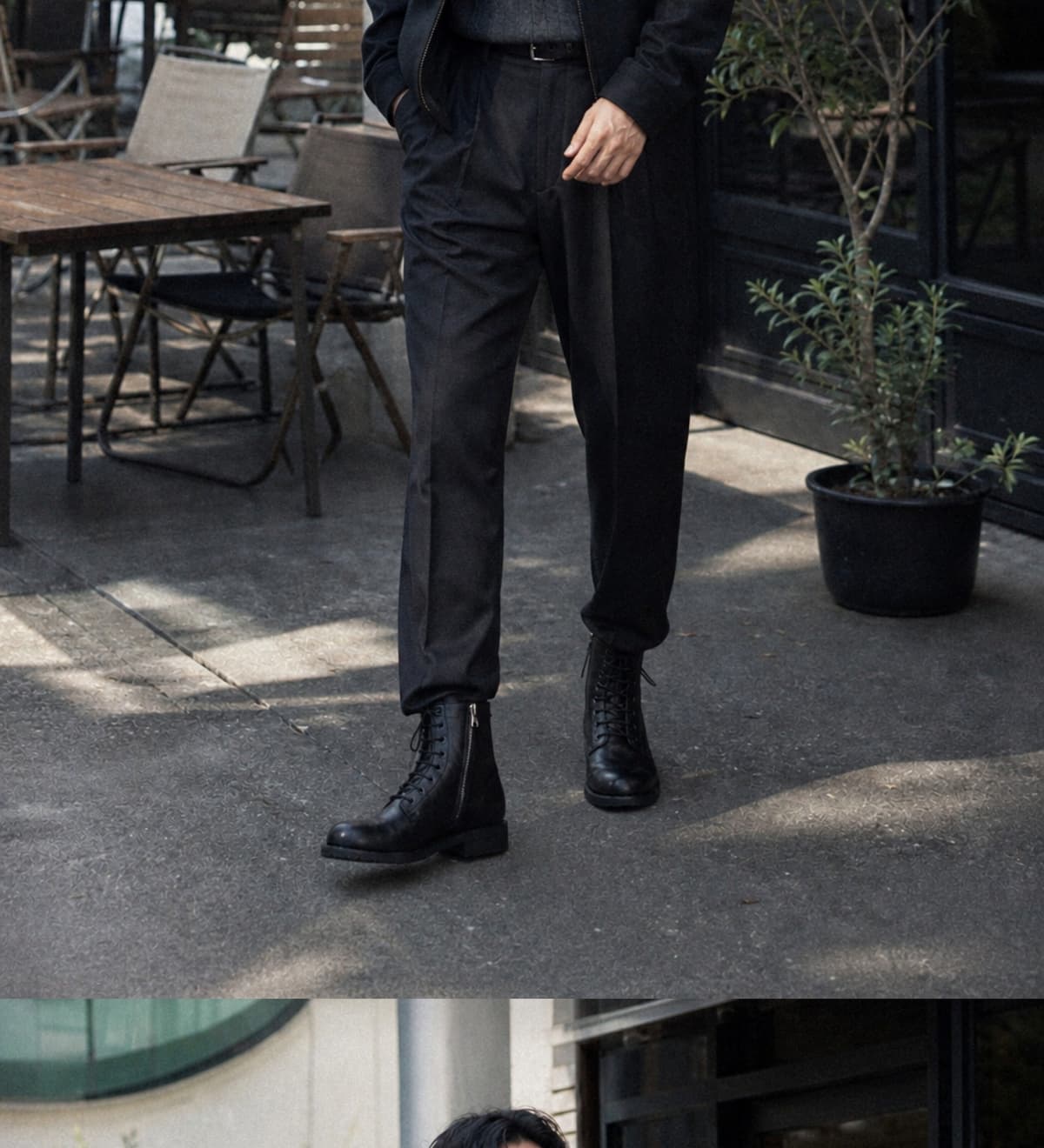 Combat Boots Blacknoir18 상세