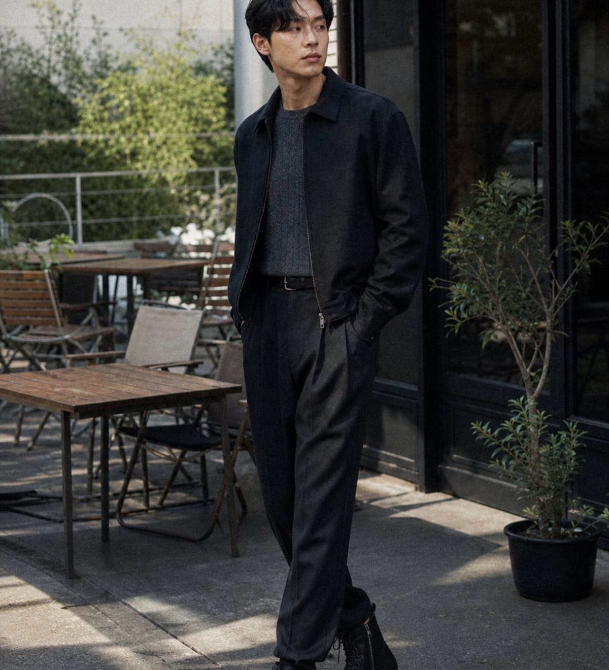 Combat Boots Blacknoir18 상세