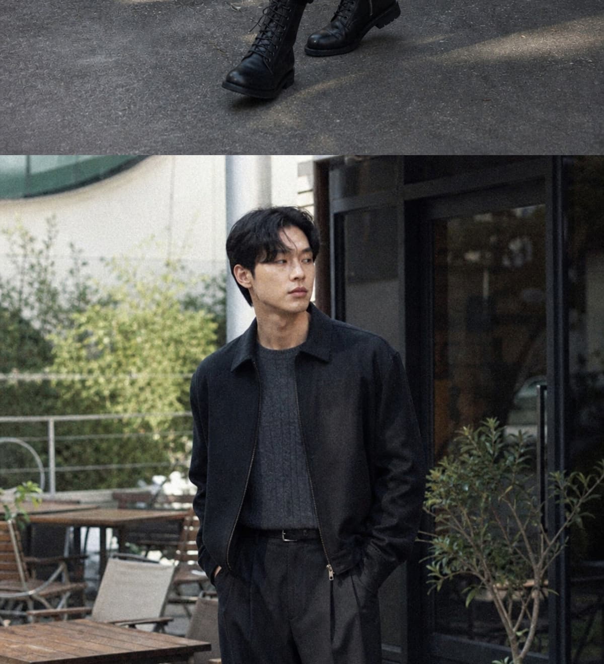 Combat Boots Blacknoir18 상세