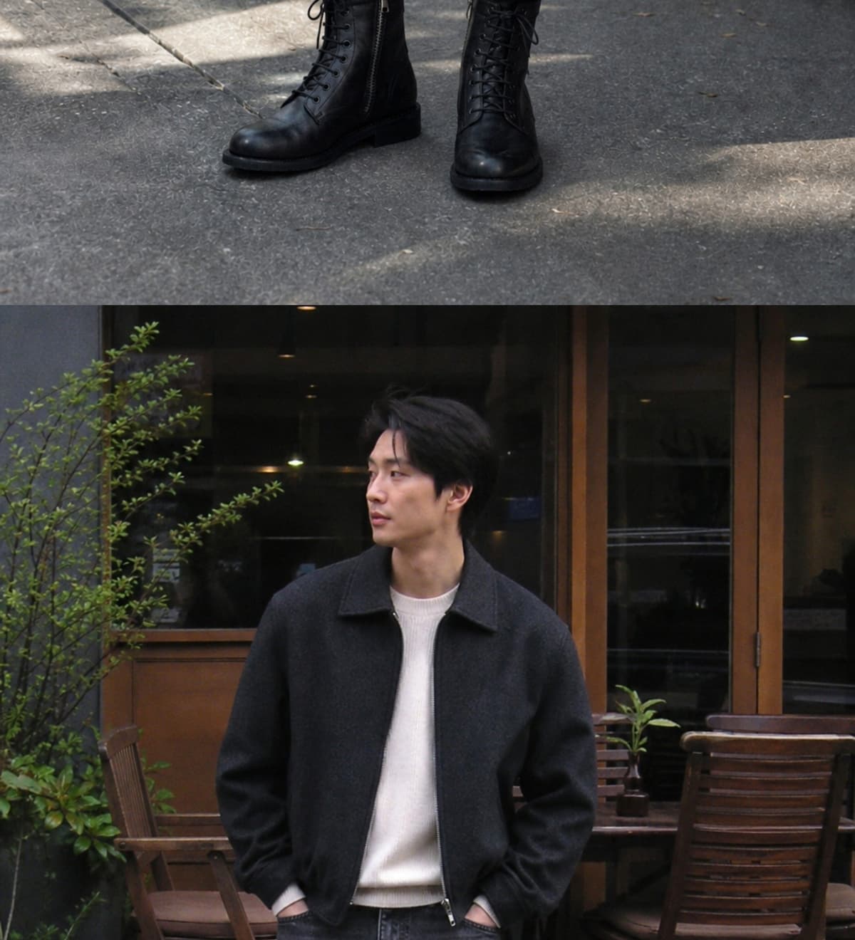 Combat Boots Blacknoir18 상세