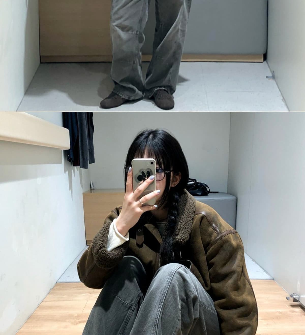 Essential Fringe Moccasin Brown 상세