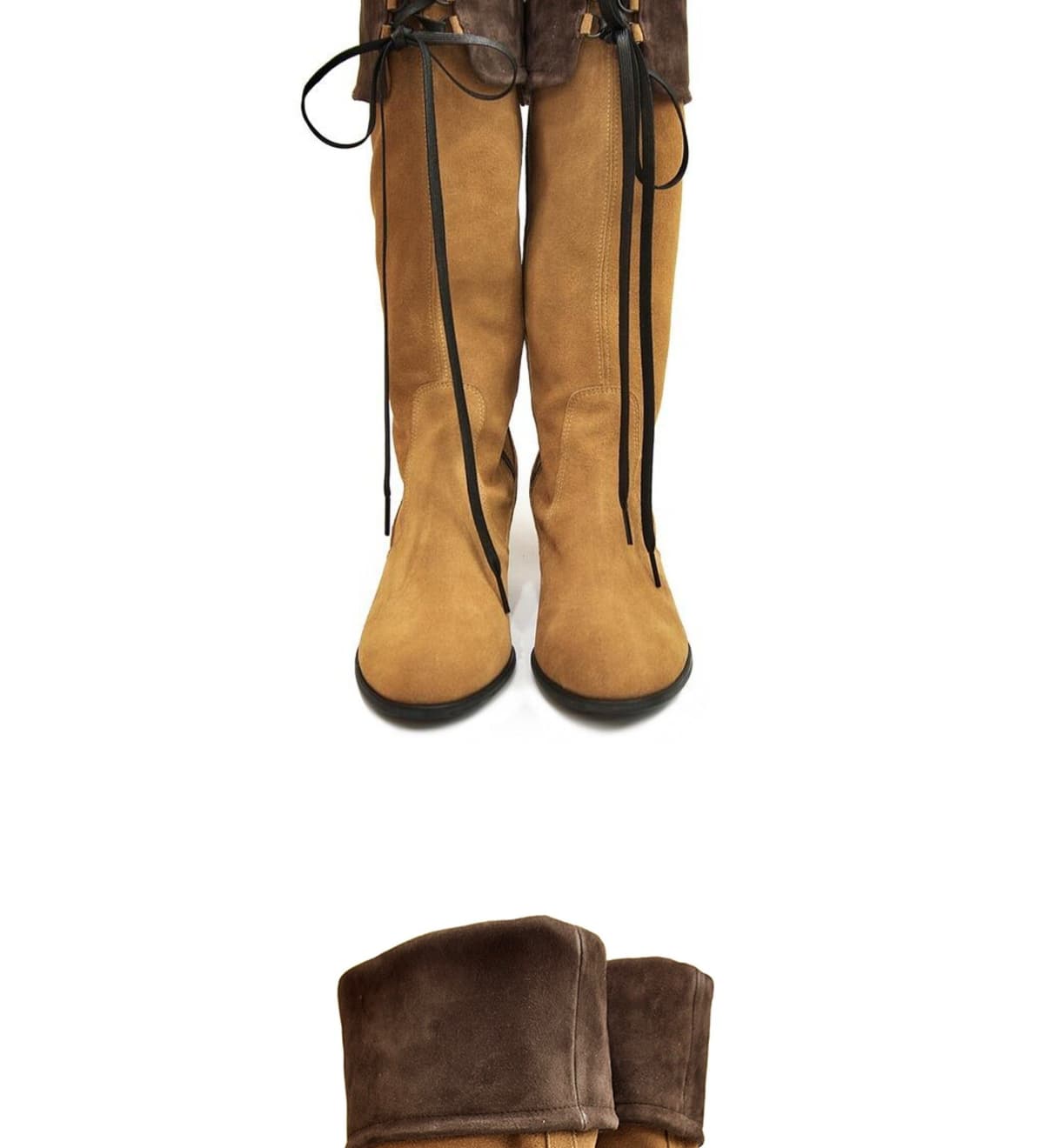 Origin Hidden Laceup Boots Brown 상세