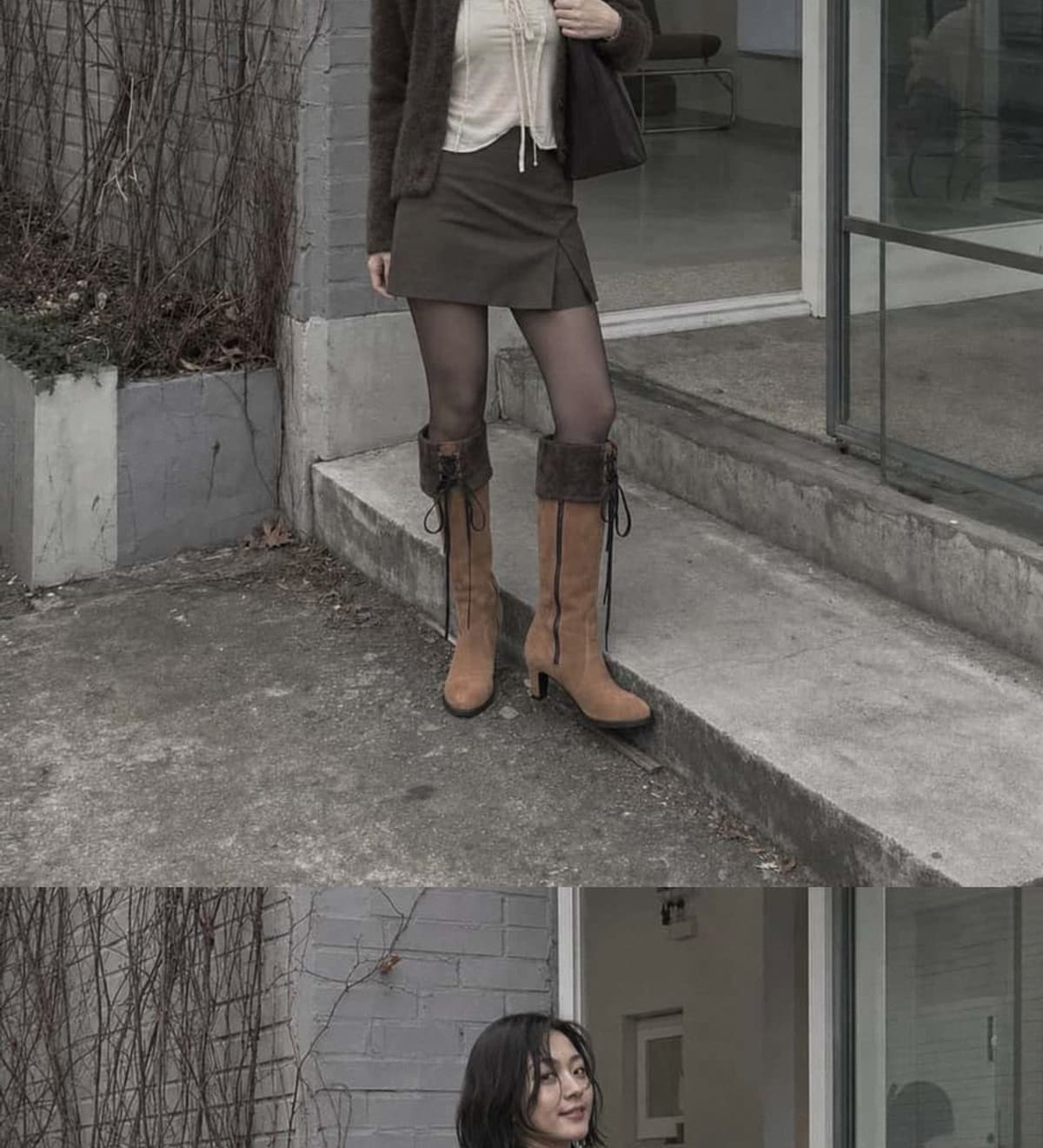 Origin Hidden Laceup Boots Brown 상세