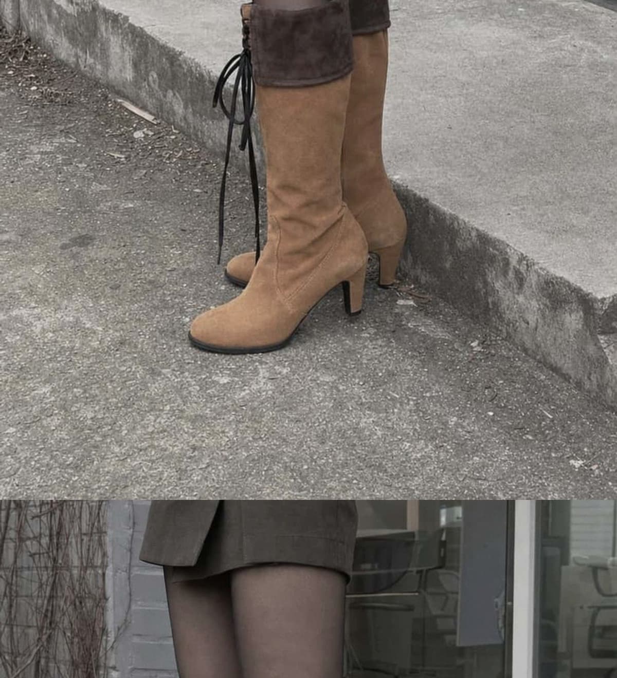 Origin Hidden Laceup Boots Brown 상세