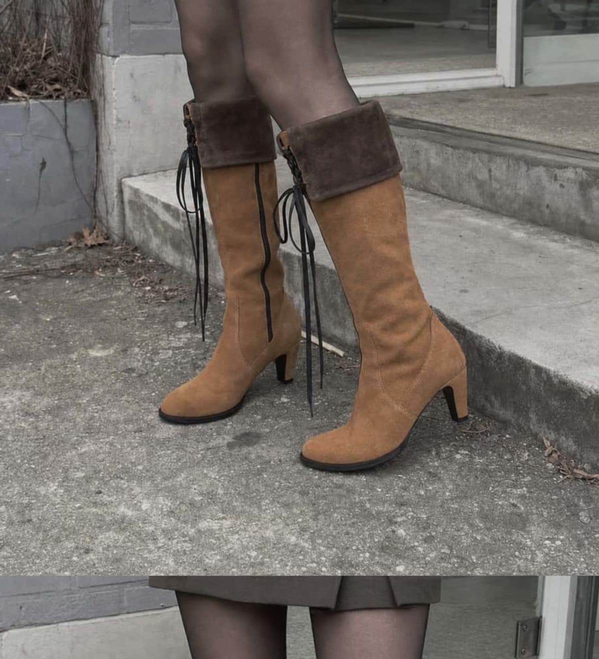 Origin Hidden Laceup Boots Brown 상세