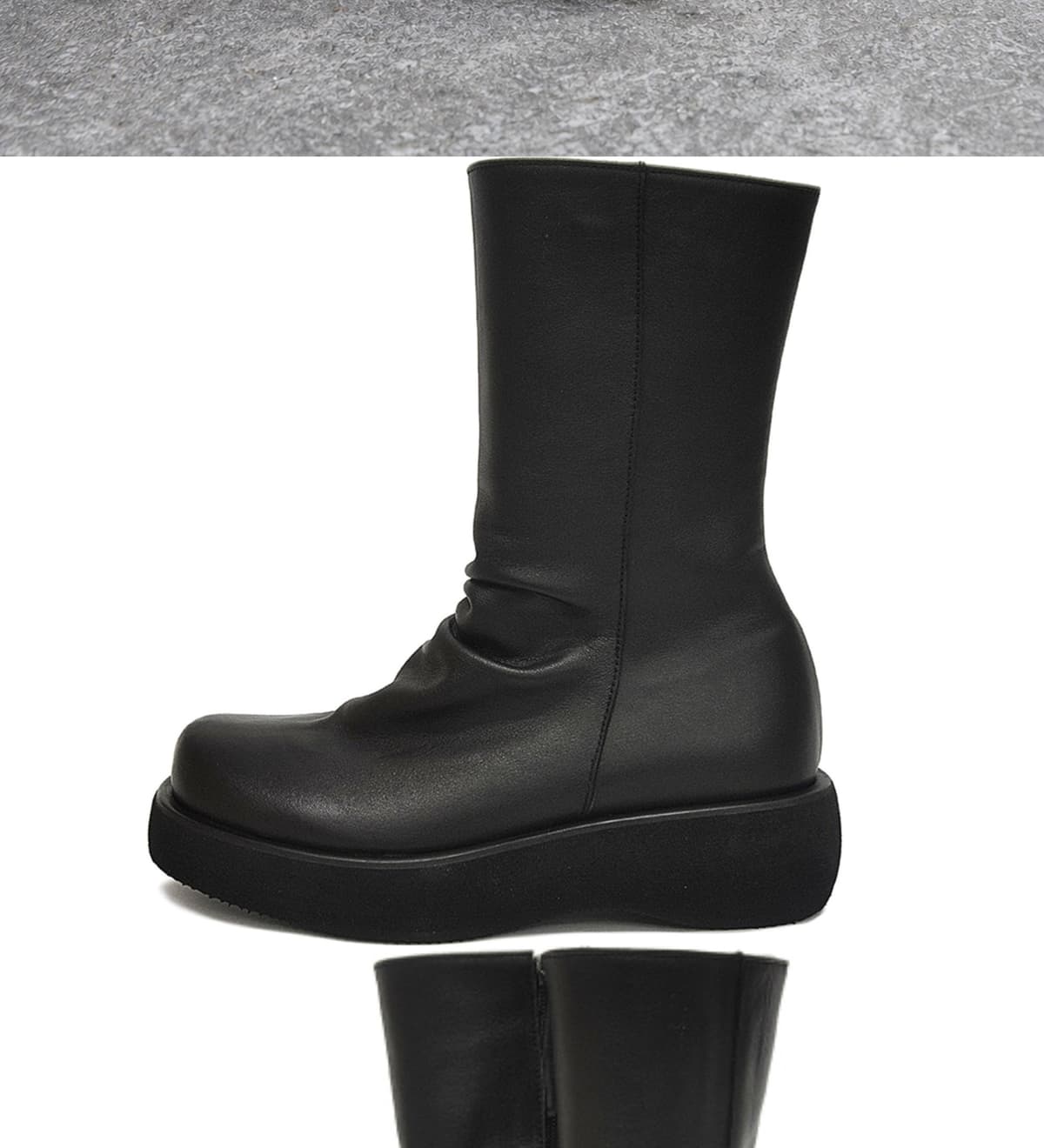 Origin Platform Boots Black 상세