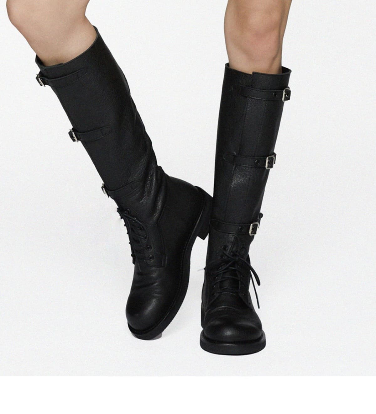 Origin Step Strap Boots Black 상세
