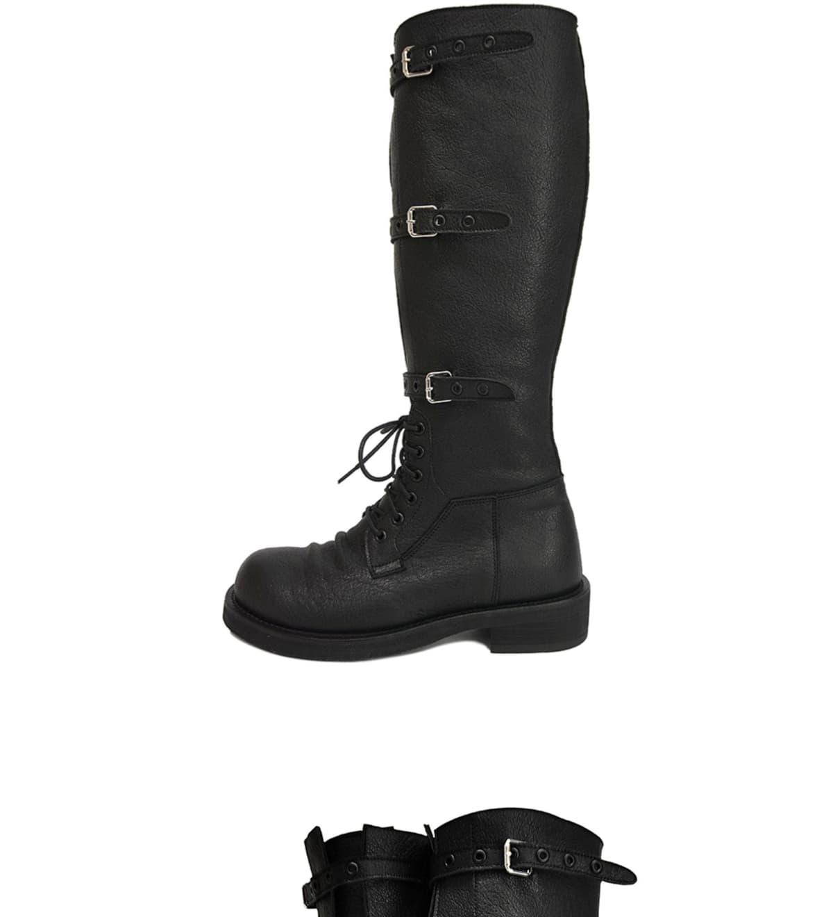 Origin Step Strap Boots Black 상세