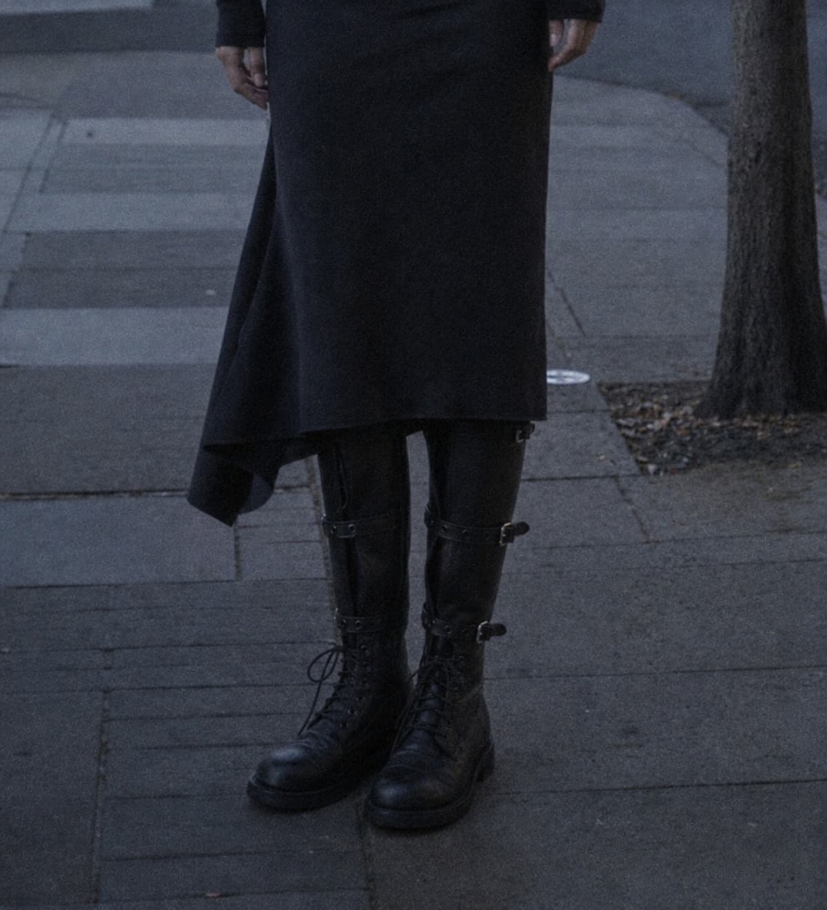 Origin Step Strap Boots Black 상세