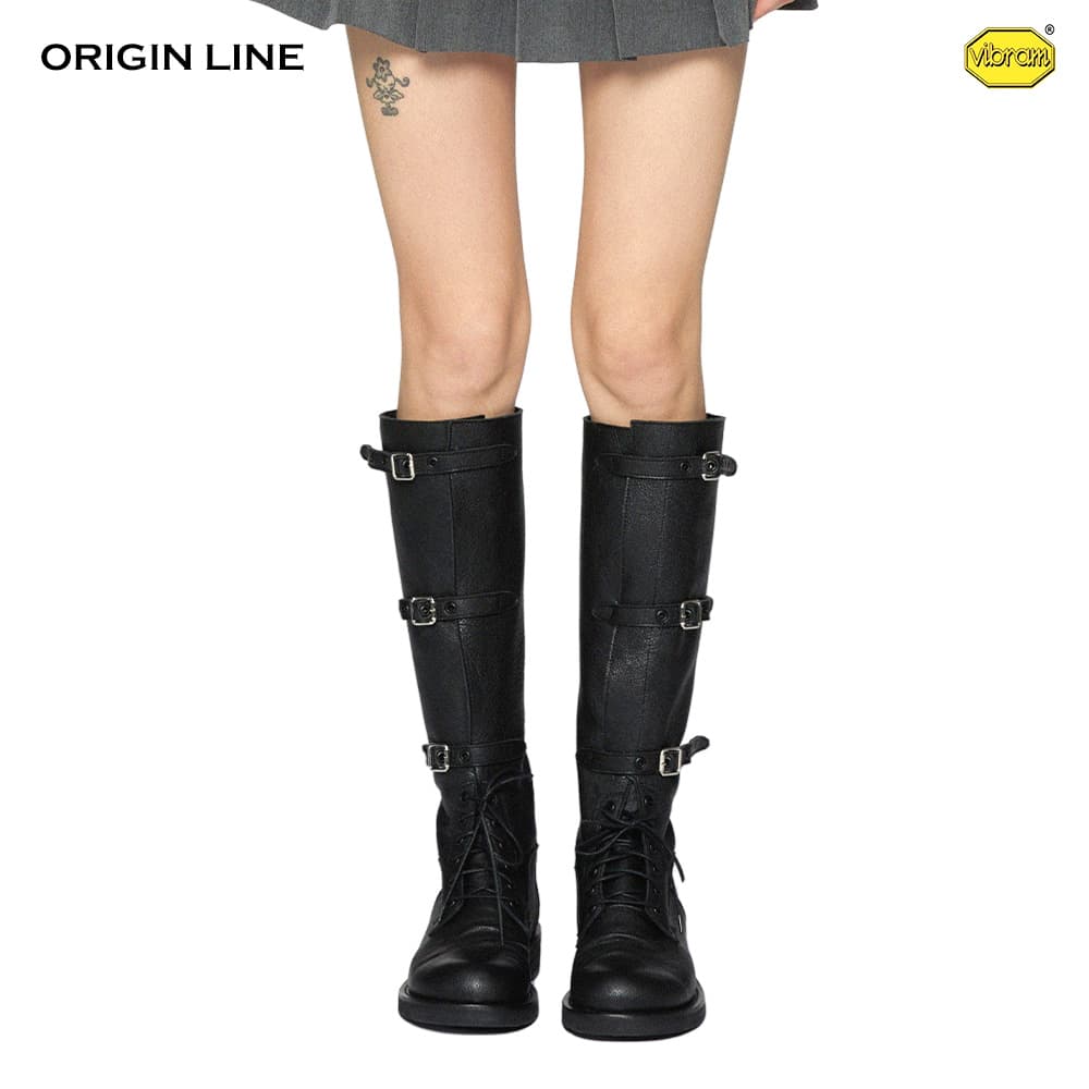 Origin Step Strap Boots Black main