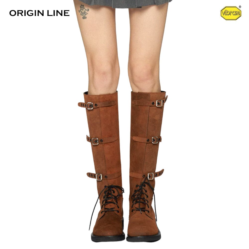Origin Step Strap Boots Brown main