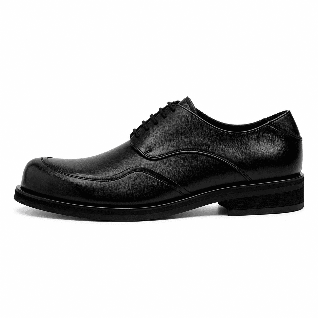 Split Apron Derby Blacknoir15 main