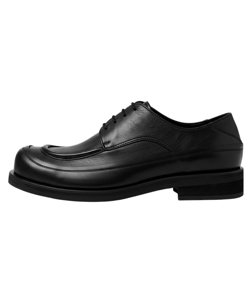 Square Apron Derby Blacknoir17 main