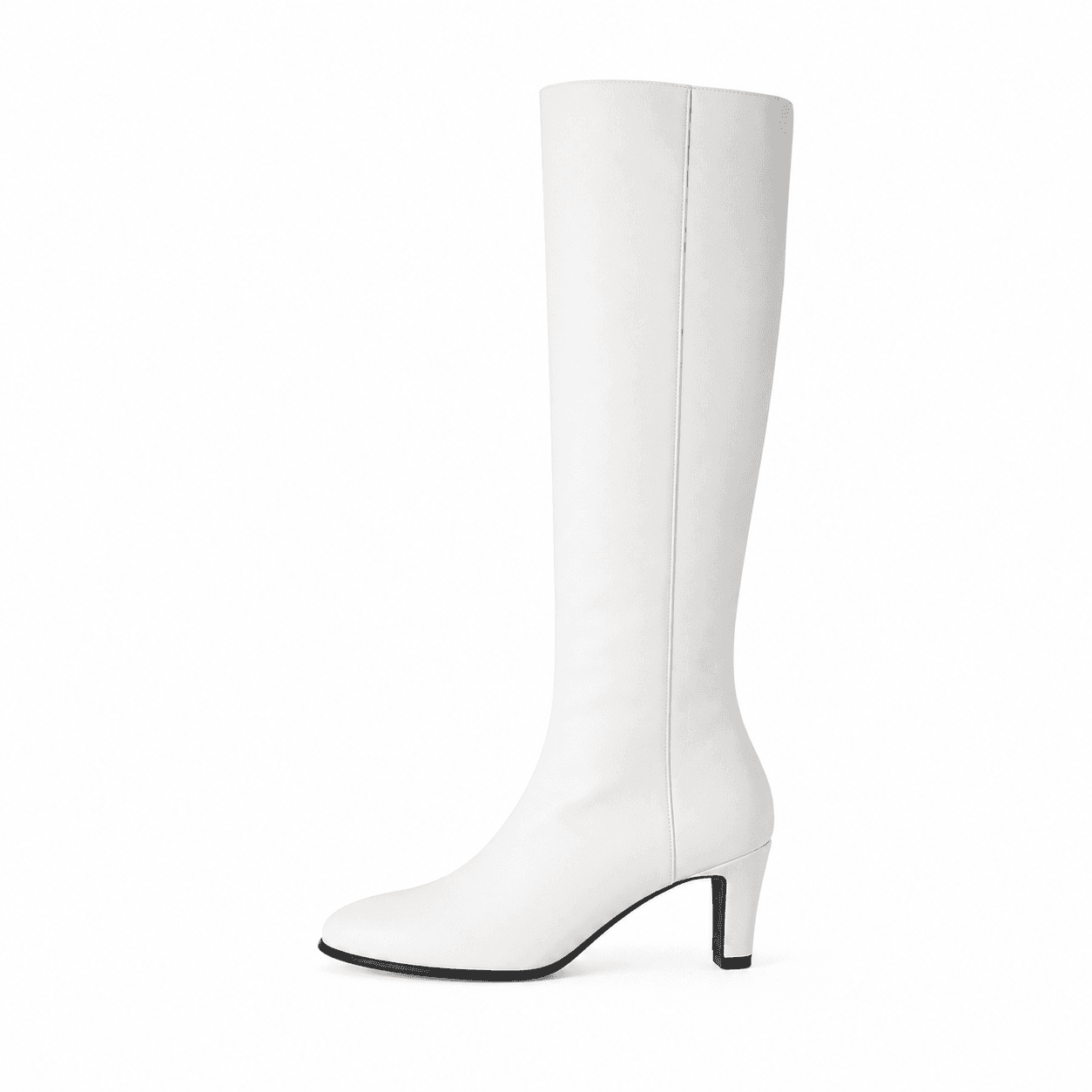 Classic Calf Boots Ivory main